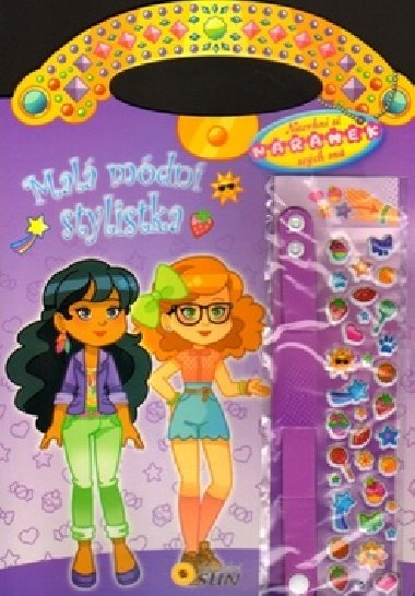 Mal mdn stylistka - fialov - 
