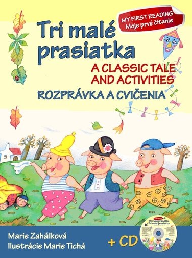 Tri mal prasiatka rozprvka a cvienia + cd - 