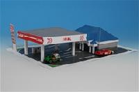 Benzínová stanice lukoil - vystřihovánka - Ivan Zadražil