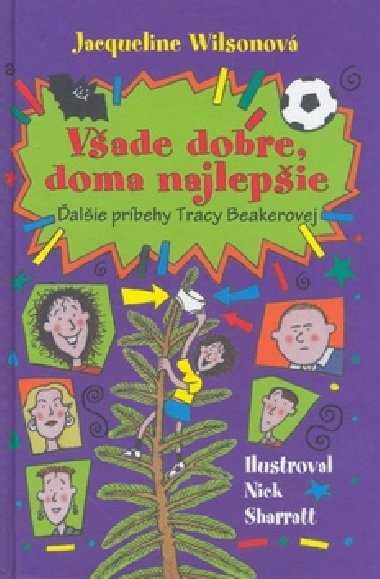 Vade dobre, doma najlepie - Jacqueline Wilsonov