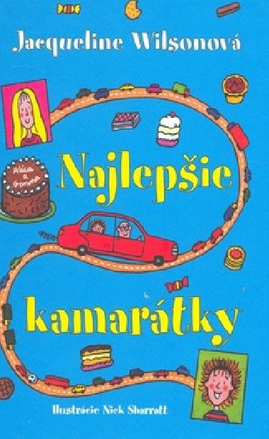 Najlepie kamartky - Jacqueline Wilsonov