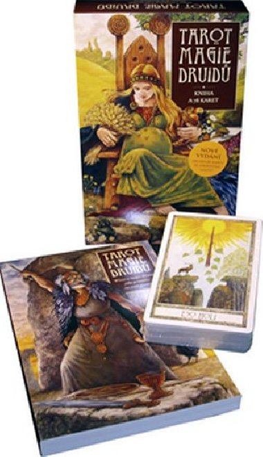 Tarot magie Druid - Kniha + 78 karet - Philip Carr-Gomm; Will Worthington