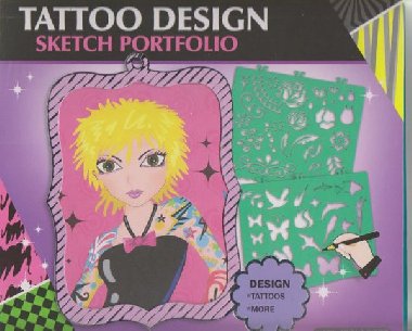 Fashion Girl kreativn skick - Nvrhy tetovn - 