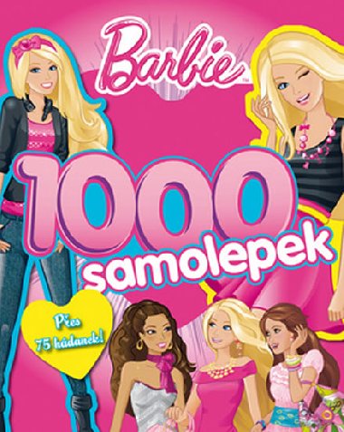 Barbie 1000 samolepek - 