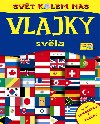 Vlajky - Uvnit samolepky + plakt - Rebo