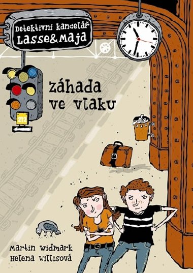 Lasse & maja zhada ve vlaku - Martin Widmark
