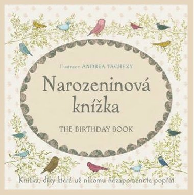 Narozeninov knka (velk 20x20 cm) - Andrea Tachezy