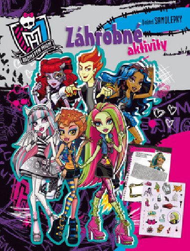 Monster high zhrobn aktivity - Mattel