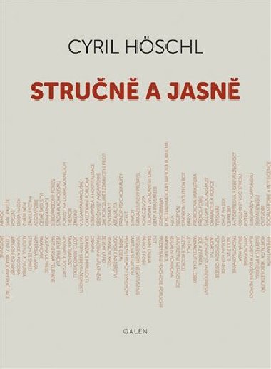 Stručně a jasně - Cyril Höschl