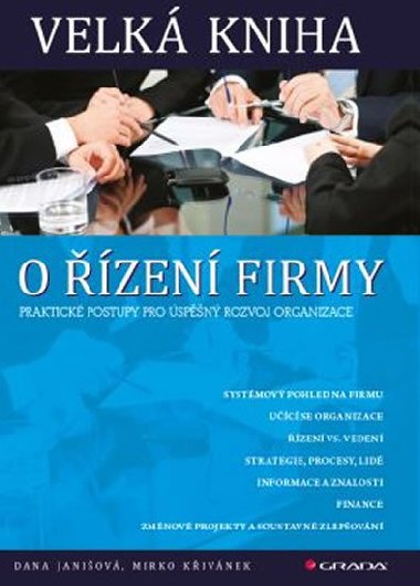 Velk kniha o zen firmy - Dana Janiov; Mirko Kivnek