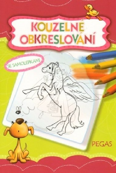 Pegas - kouzeln obkreslovn se samolepkami - Dorota Krassowska