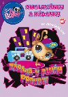 Littlest Pet Shop - Zbava v plnm proudu - Omalovnky a hdanky se samolepkami - 
