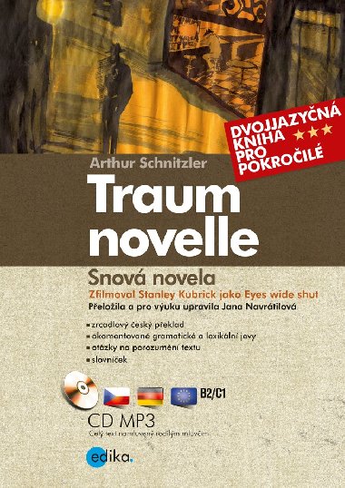 Snov novela - traumnovelle + cd - Schnitzler Arthur