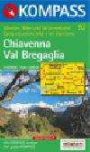 Kompass tm 92 chiavenna val bregaglia 1:50 000 - 