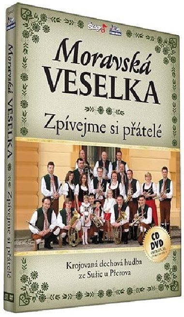 Moravsk Veselka - Zpvejme ptel - CD+DVD - 