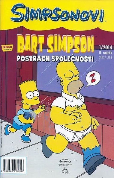 Bart simpson postrach spolenosti - 