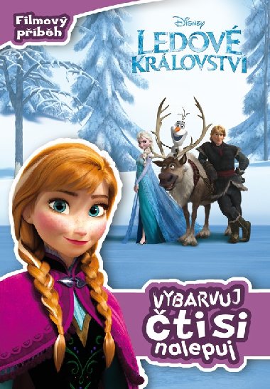 Ledov krlovstv - Filmov pbh - Vybarvuj, ti si, nalepuj! - Walt Disney