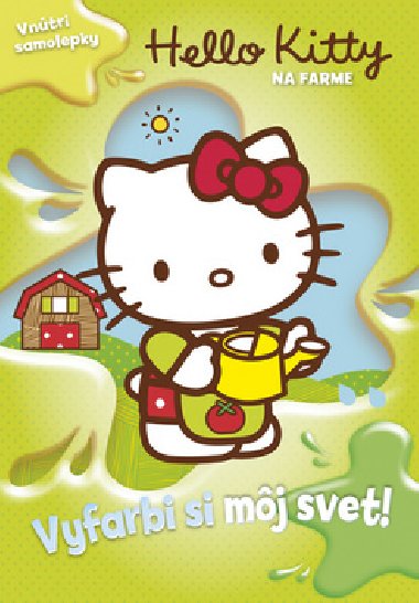 Hello kitty na farme vyfarbi si mj svet! - 