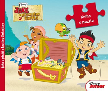 Jake a pirti z krajiny nekrajiny kniha s puzzle - 