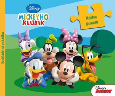 Mickeyho klub kniha s puzzle - 