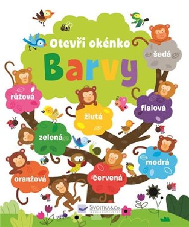 Barvy - podívej se pod okénko - Felicity Brooks