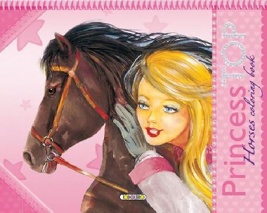Princess TOP Horses coloring book - neuveden