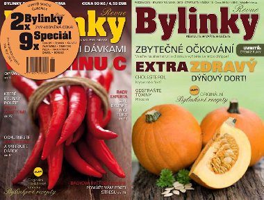 Bylinkov rok - komplet 2x Bylinky Revue a 9x Specil Bylinky - neuveden
