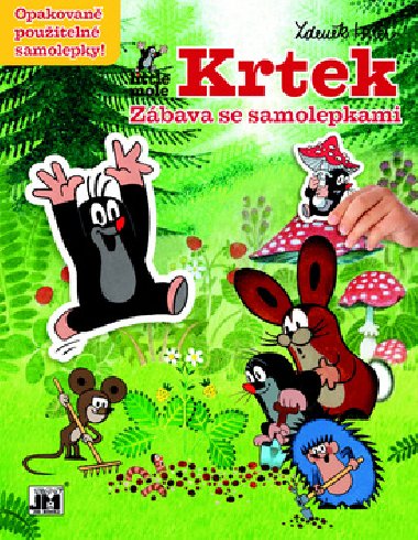 Zbava se samolepkami Krtek - Zdenk Miler