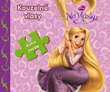 Na vlsku Kouzeln vlasy - Kniha puzzle - 