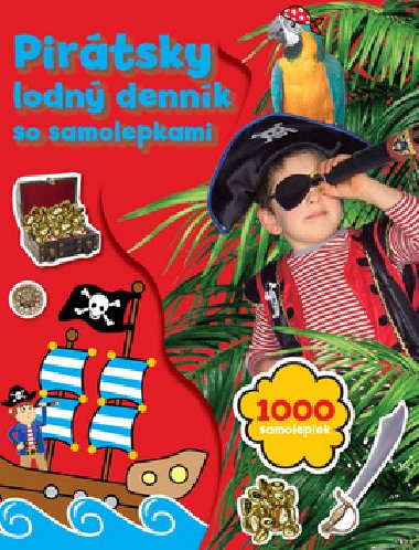Pirtsky lodn denk so samolepkami - 