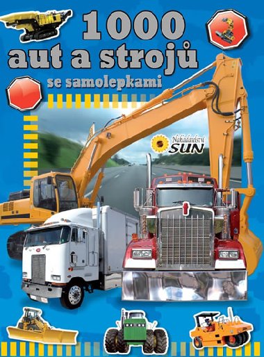 1000 aut a stroj se samolepkami - Sun