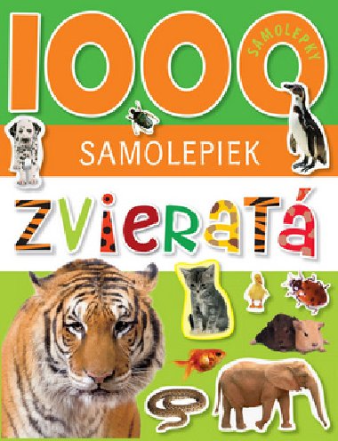 1000 samolepiek zvierat - 
