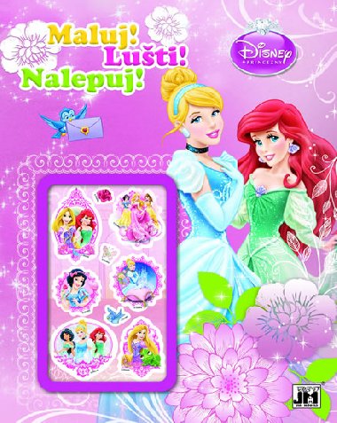 Princezny - Maluj-Luti-Nalepuj! - 