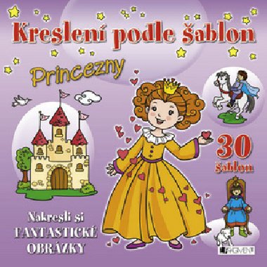 Kreslen podle ablon - Princezny - 
