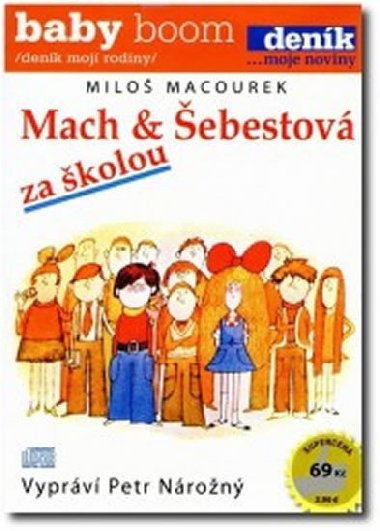 Mach a Šebestová za školou - CD - Miloš Macourek
