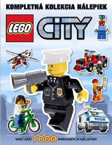 Lego(r) city kompletn kolekcia nlepiek - 