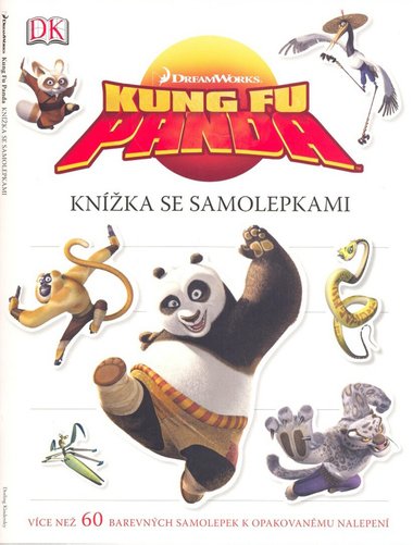 Kung fu panda knka se samolepkami - 