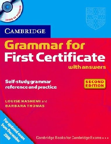 Grammar for First Certificate CD Second Edition - Hashemi Louise, Thomas Barbara,