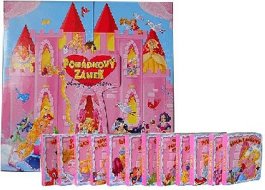 Pohdkov zmek pln princezen - box 12 leporel - neuveden
