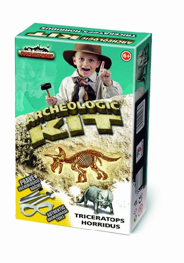 Spoleensk hra - Archeolog 1 - Triceratops - neuveden