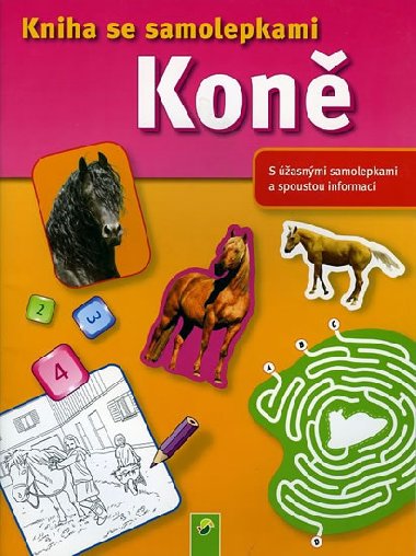 Kon - Kniha se samolepkami - neuveden