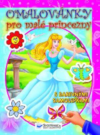 Omalovánky pro malé princezny - s barevnými samolepkami - neuveden