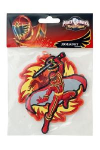Power Rangers - 3D magnety - neuveden