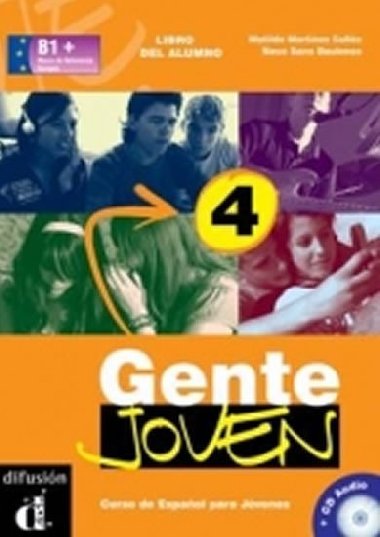 Gente Joven 4 - Libro del alumno + CD - kolektiv autor