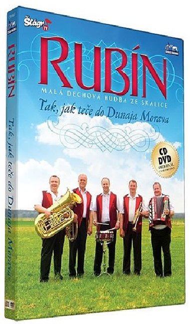 Rubn - Tak jak tee do Dunaja Morava - CD+DVD - neuveden