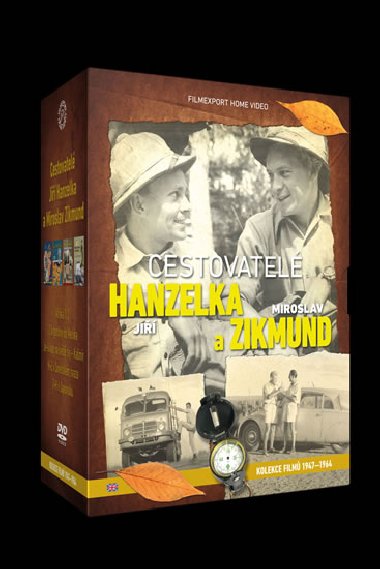 Cestovatel Zikmund a Hanzelka - kolekce 9 DVD - neuveden