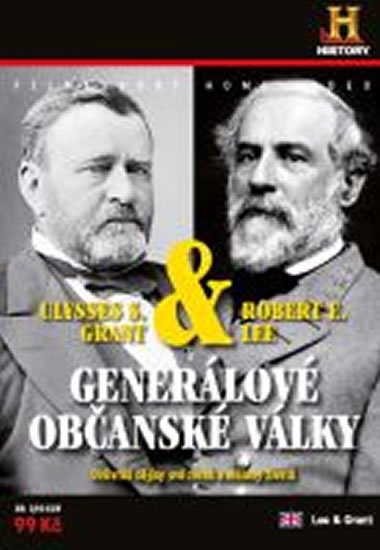 Generlov obansk vlky R.E.Lee& U.S.Grant - DVD digipack - neuveden