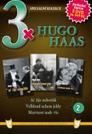 3x DVD - Hugo Haas II. - Filmexport