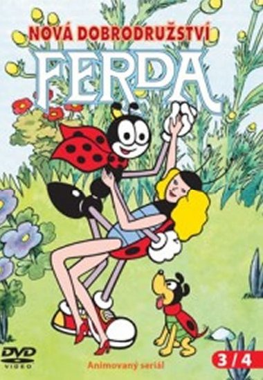 Ferda - Nová dobrodružství 3/4 - DVD - Sekora Ondřej