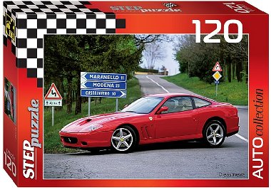 Puzzle 120 Auto Collection - Ferrari - neuveden